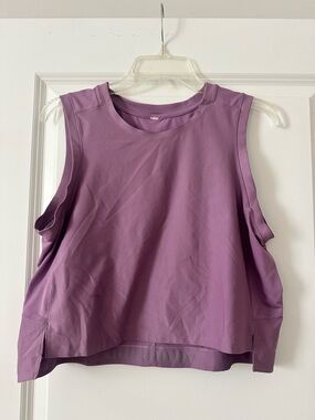 Lululemon Purple Sleeveless Tank Top